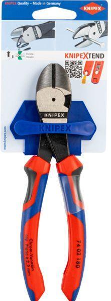 Produktbild Knipex Kraft-Seitenschneider 74 02 180 SB (180 mm)