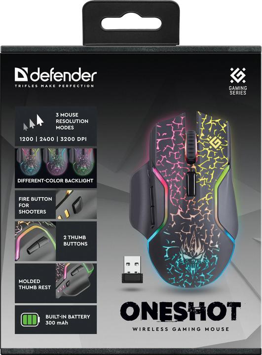 Produktbild Defender Oneshot GM-067 (Kabellos)