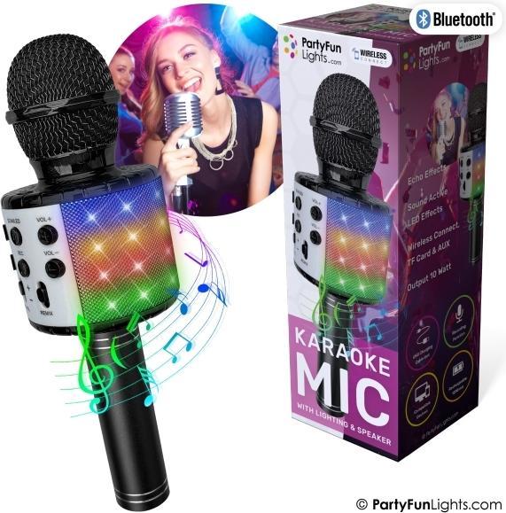 Produktbild PartyFun Lights Party Fun Lights - Karaoke microphone with speaker - (605600)
