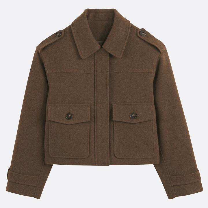 Immagine prodotto La Redoute Collections Kurze Bikerjacke mit Reissverschluss (38)