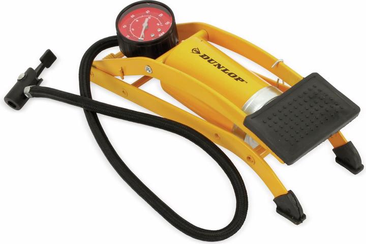 Actual product image Dunlop Foot pump pressure gauge