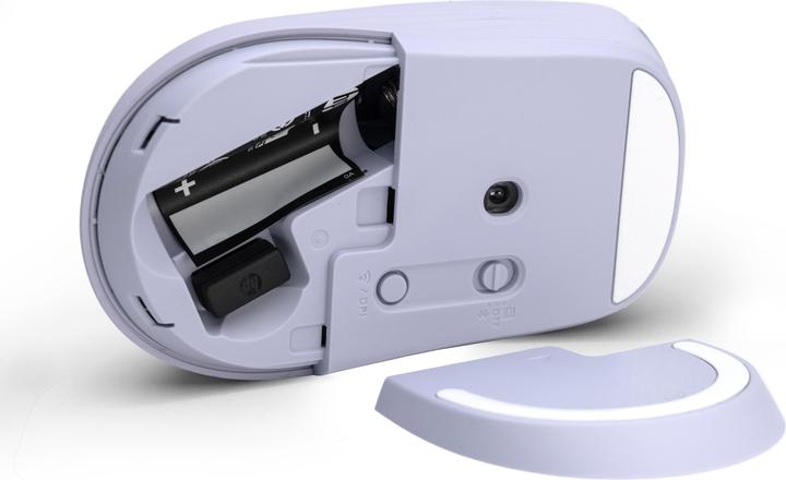Actual product image HP 400 Quiet Purple Wireless Mouse (Wireless)