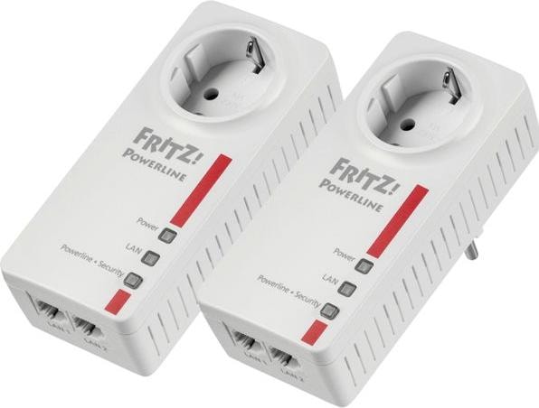Actual product image AVM FRITZ!Powerline 1220 Set (1200 Mbit/s)