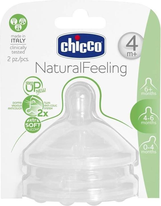 Produktbild Chicco Step up New Sauger 4m+ Regulierbarer Nahrungsfluss