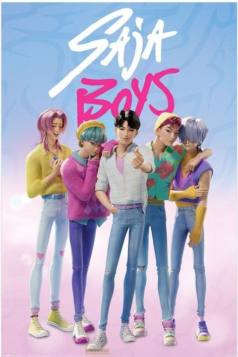 Pyramid KPop Demon Hunters - Saja Boys (61 x 91 cm)