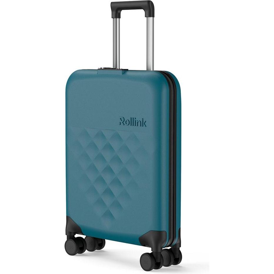 Thumbnail - Rollink, Koffer, Flex 360 Spinner Koffer, 21 ", tiefe Lagune, Blau, (40 l, Handgepäck (bis 50l))