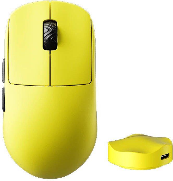 Produktbild Scyrox V8 8k Gaming Maus, Wireless - gelb (Kabellos)