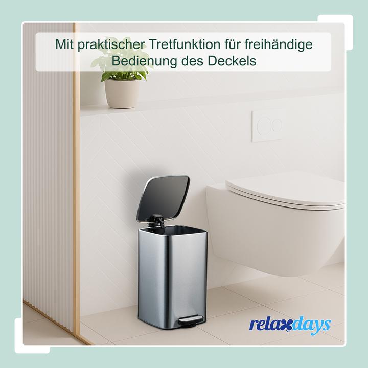 Produktbild Relaxdays Kosmetikeimer (8 l)