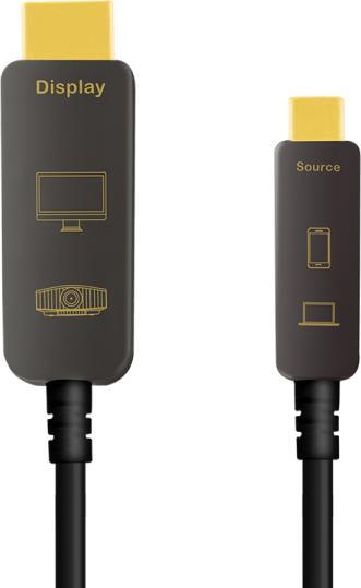 Immagine prodotto LogiLink Cavo USB 3.2 USB-C/HDMI 15m (15 m, HDMI)