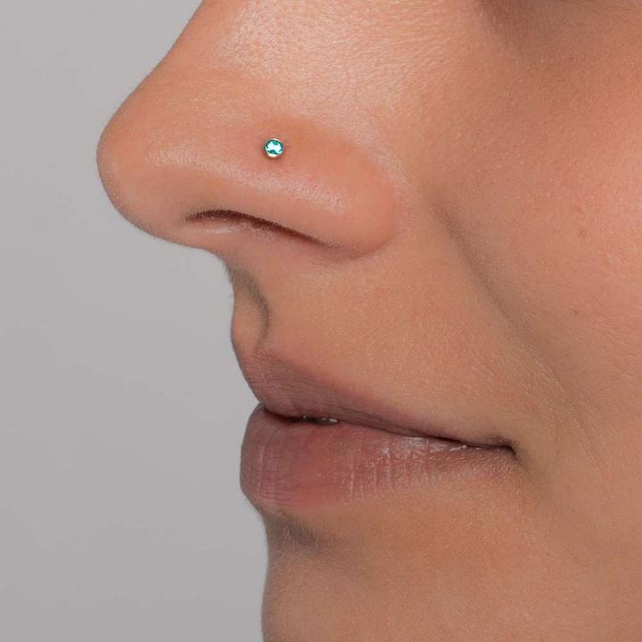 Image du produit Bijouteria Piercing nez (Or, Cristallin)