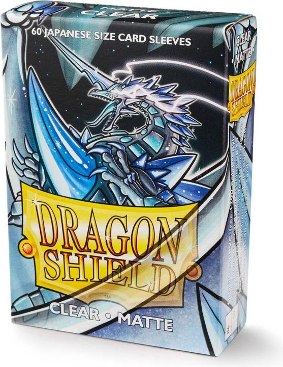 Actual product image Arcane Tinman ART11101 - Matte - Clear Kakush Japanese Size (60) Card Sleeves