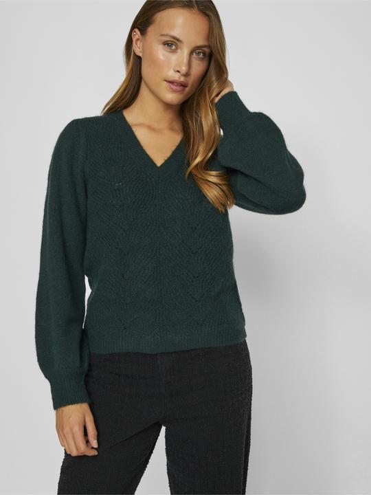 Image du produit Vila Pull en tricot col V (L)