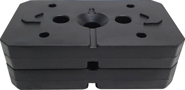 Christopeit 2 x 5 kg additional weights for item SP 5000