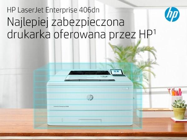 Produktbild HP LaserJet Enterprise M406dn (Laser, Schwarz-Weiss)
