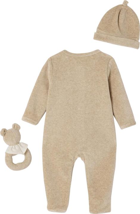 Immagine prodotto Envie de Fraise Set regalo per neonati composto da tutina, cappellino e sonaglio