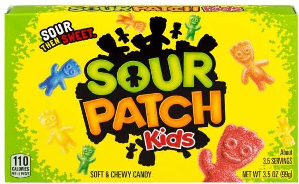 Produktbild Sour Patch Original Fruchtgummi 99g (1 Stk., 99 g)