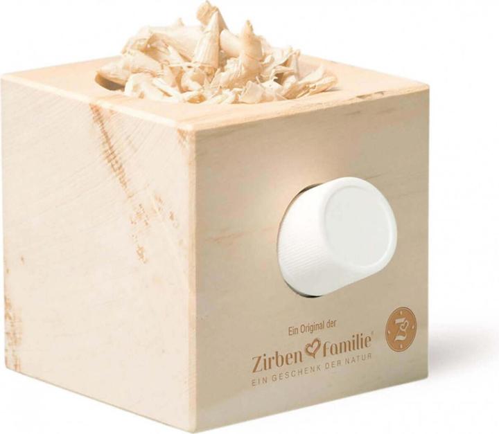 Produktbild ZirbenFamilie ZirbenWürfel Set inkl. 10ml ZirbenÖl
