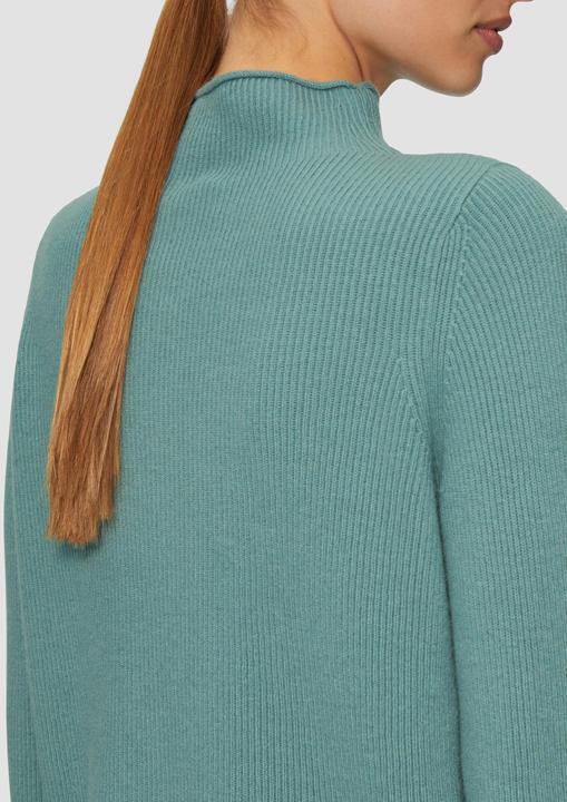 Immagine prodotto S.Oliver Strickpullover Turtleneck-Pullover aus Wollmischung (32)