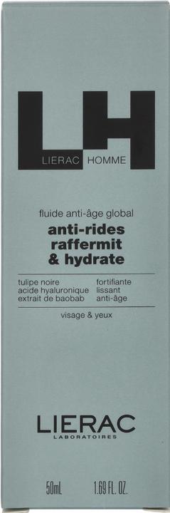 Image du produit Lierac Homme Fluide anti-âge (50 ml, Crème de jour)