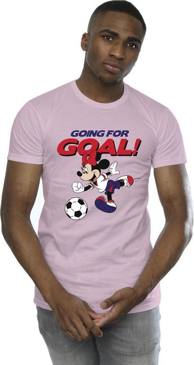 Immagine prodotto Disney Minnie Mouse Going For Goal Maglietta Uomo (M)