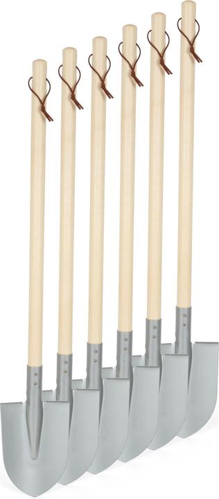 Image du produit small foot Pelles, set de 6, gris