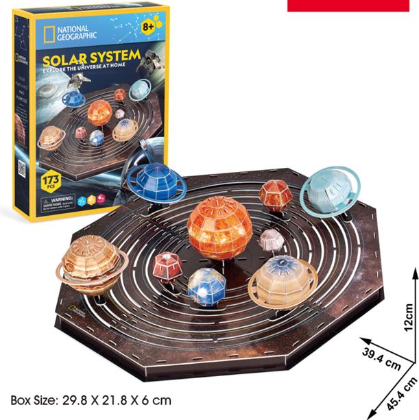 Immagine prodotto Cubicfun Sistema solare 3D (21 pezzi)