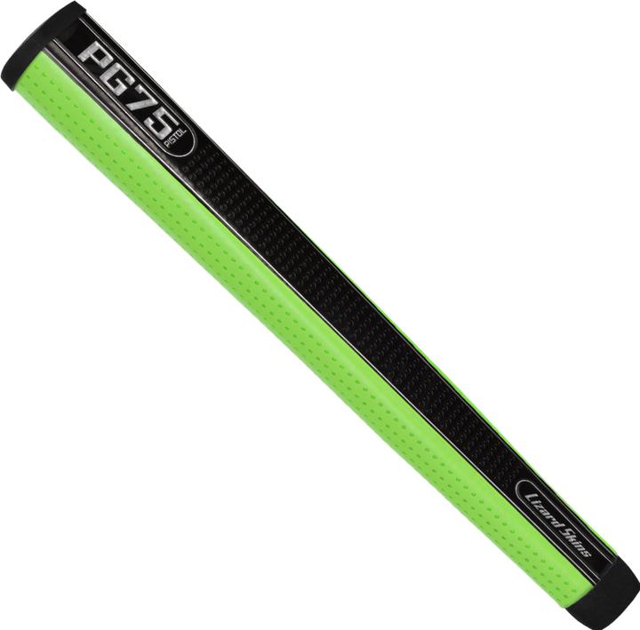 Actual product image Lizard Skins DSP Ultra Golf Grip - PG75 - Jet Black/Lucky Green - 38.4 mm