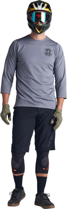 Actual product image Troy Lee Designs Ruckus 3/4 Jersey, Industry, charcoal, M (M)
