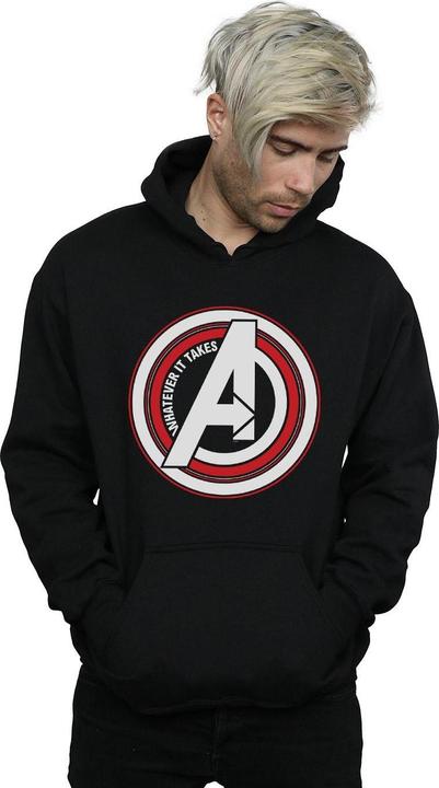 Image du produit - Sweat à capuche AVENGERS ENDGAME WHATEVER IT TAKES SYMBOL - Homme (5XL)