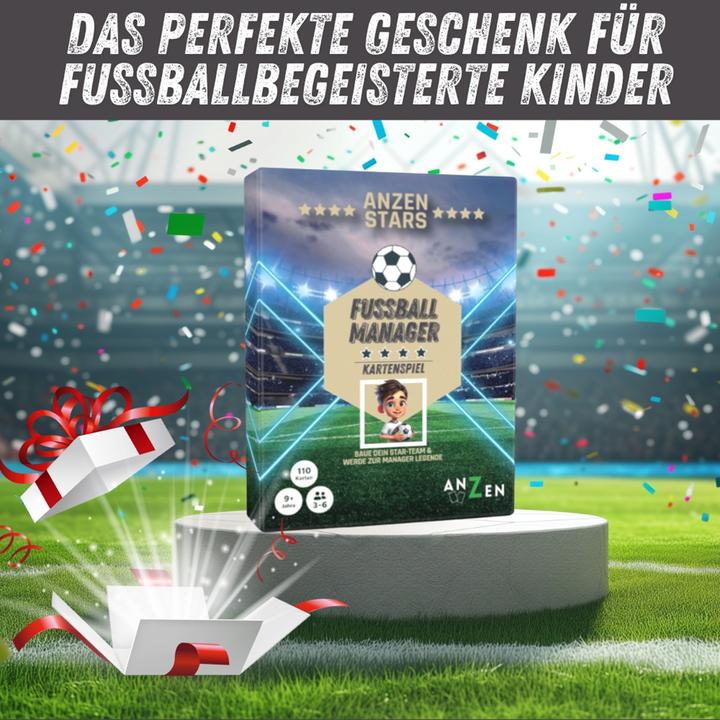 Produktbild Anzen Spiele ANZEN - STARS - Fussball Manager (Deutsch)