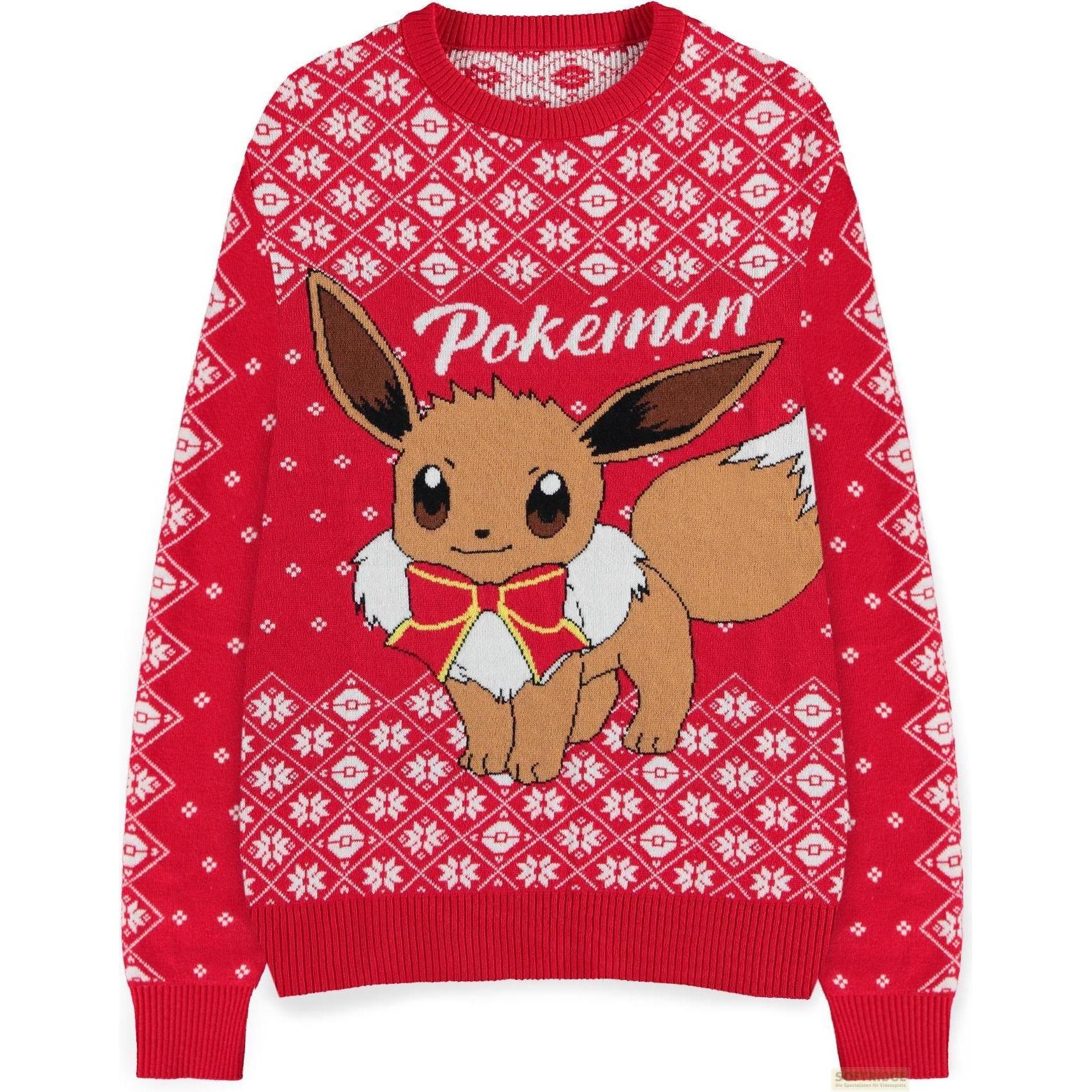 Difuzed, Herren, Pullover, Pokémon, Rot, (L)