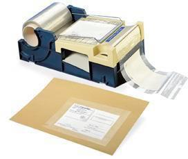 Immagine prodotto Transpak Svolgitore con coltello per pellicola protettiva per indirizzi W.130-150mm blu/bianco