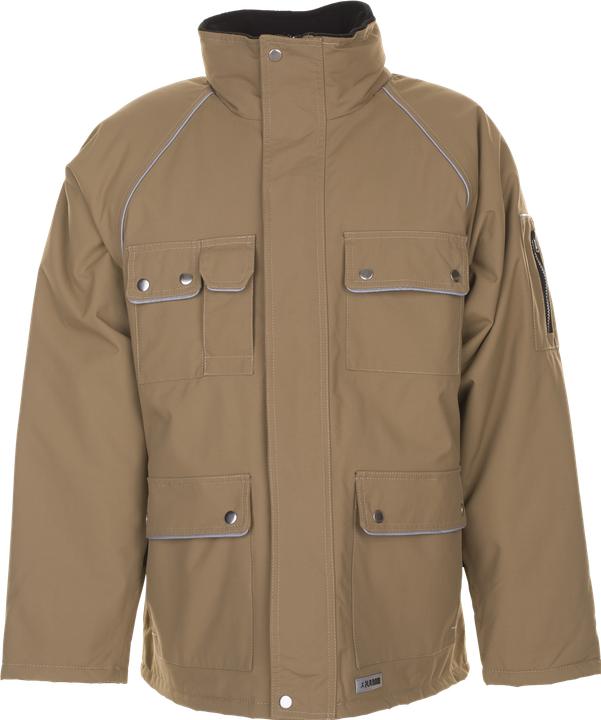 Image du produit Planam parka unisexe CANVAS 320 kaki, noir taille XL (XL)