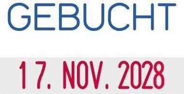 Immagine prodotto Trodat Timbro a data stampata con testo del magazzino PRENOTATO