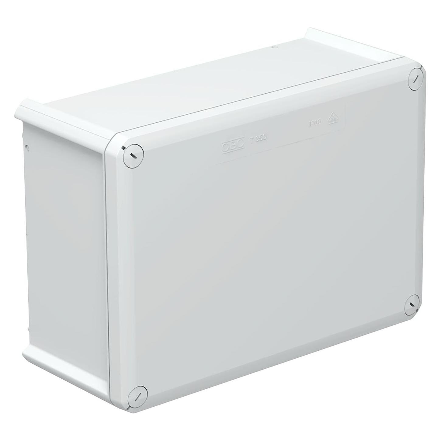 Obo Bettermann, Aansluitdoos, Obo T 350 Oe Aansluitdoos 285x201x120 Pp/Gf Zonder Inlaat.
