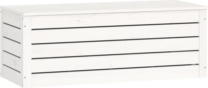 Immagine prodotto vidaXL Truhe Weiss 89x36,5x33 cm Massivholz Kiefer,Farbe