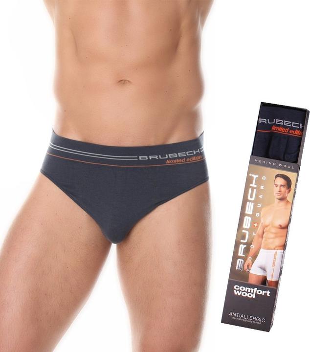 Brueck „Brubeck Slipy“, „COMFORT WOOL“, grafitinis BE10050 „R“. M (M)
