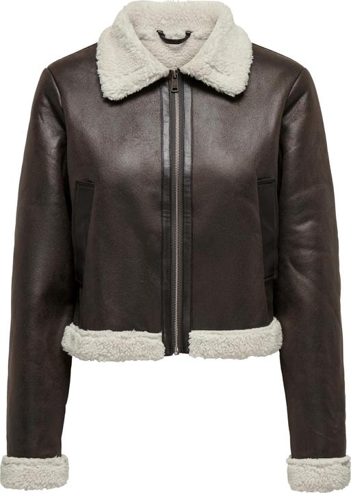 Image du produit Only Fly-Away col veste en cuir synthétique (L)