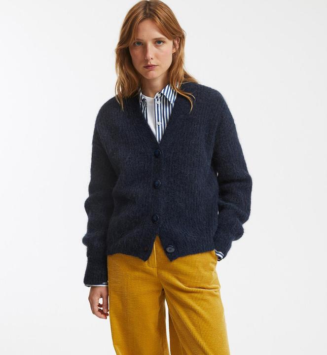 Produktbild La Redoute Collections Strickjacke mit V-Ausschnitt Signature GILDAS (38)