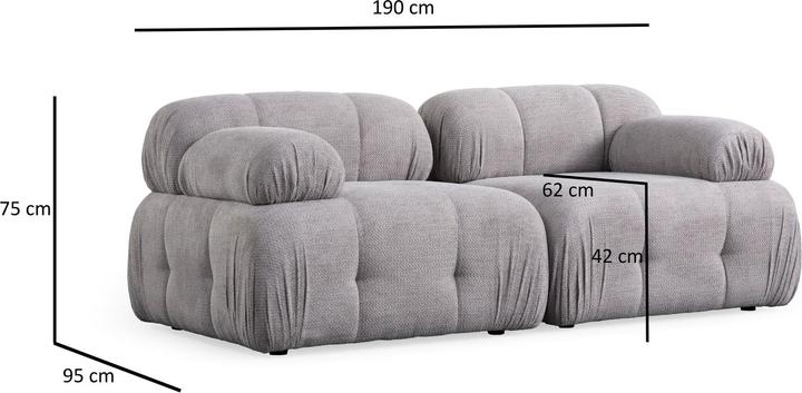 Actual product image Atelier del Sofa Petite (2 person sofa)