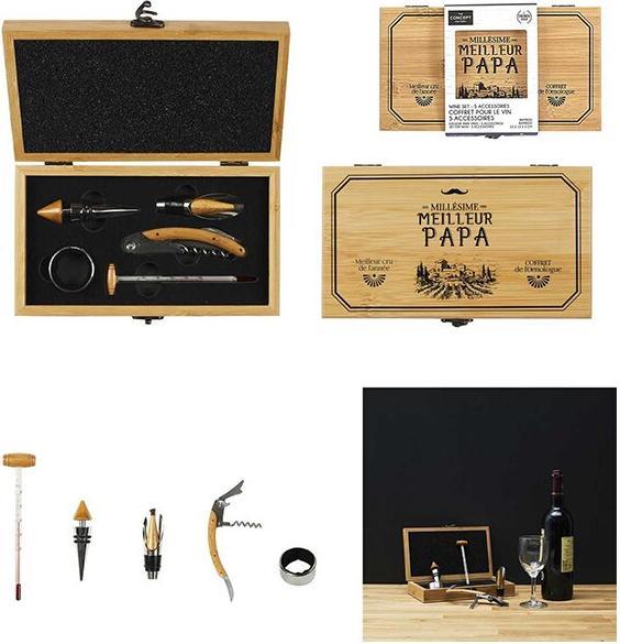 Actual product image Sombo Bamboo box for wine accessories