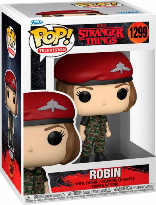 Actual product image Funko Pop! Stranger Things S4 : Hunter Robin