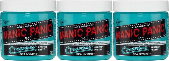 Manic Panic Pastell Haarfarbe Creme 3er-Pack (Sea Nymph Pastell)