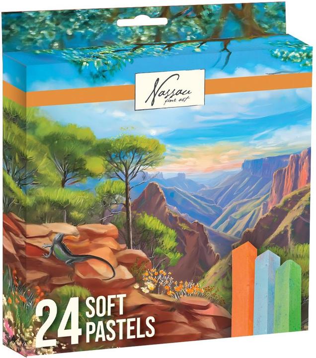 Image du produit Grafix Weiche Pastellfarben, 24er-Set (24 x)