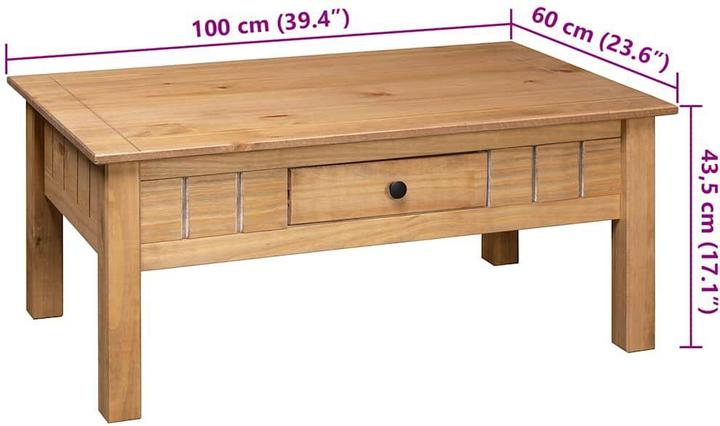 Immagine prodotto vidaXL Beistelltisch (100 x 60 x 45 cm)