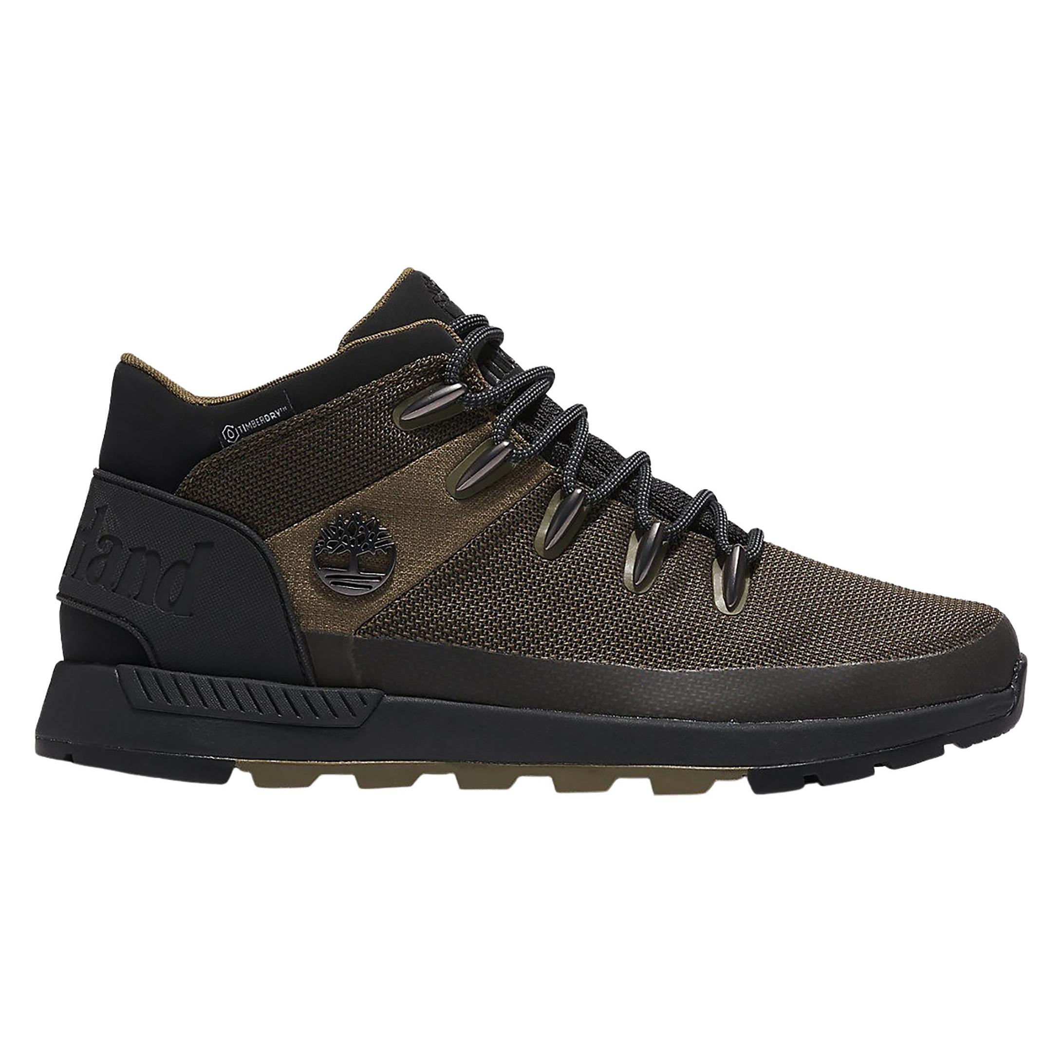 Timberland, Herren, Wanderschuhe, Sprint Trekker Mid Fabric Wp (43), Grün