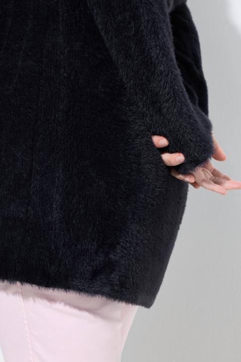 Produktbild Miamoda Pullover, Regular Fit, Fancystrick, Volant am Ausschnitt (60)