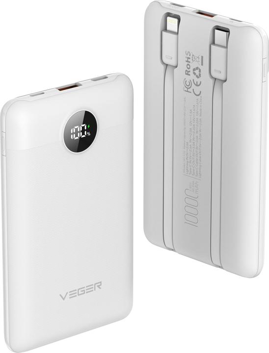 Veger C11 (10000 mAh, 22.50 W, 38.50 Wh)