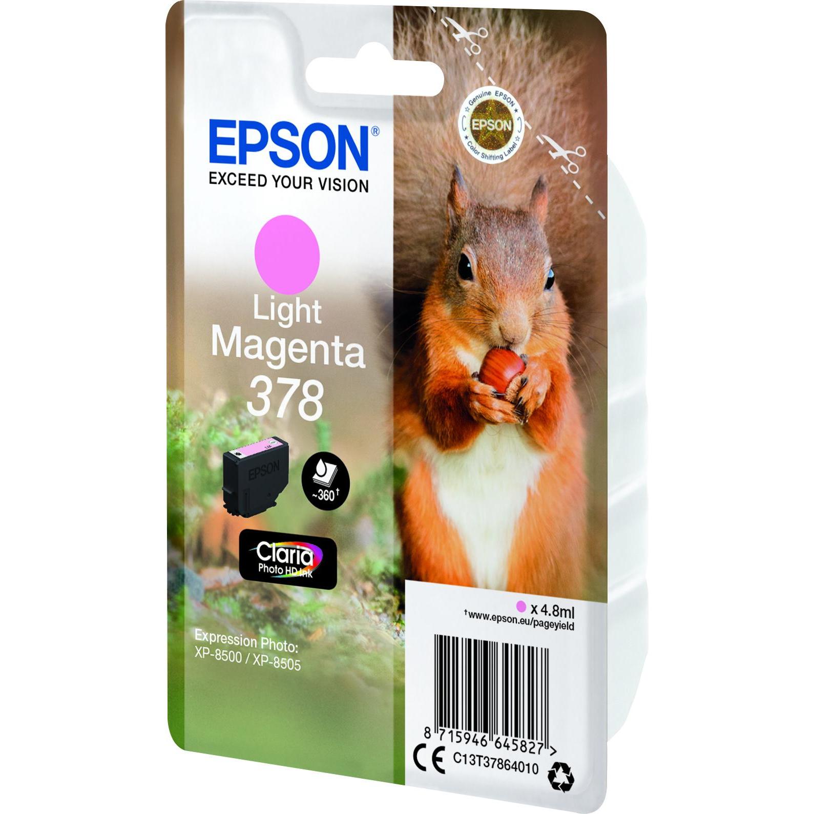 Epson, Druckerpatrone, 378 - 4.8 ml - hellmagentafarben - Original (M)