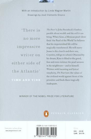 Produktbild The Pearl (Englisch, John Steinbeck, 2000)